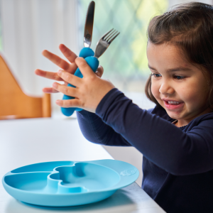 Nana's Manners lifestyle talerz niebieski