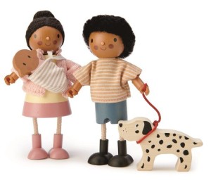Laleczka Pani Forrester z dzieckiem, Tender Leaf Toys