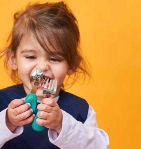 fun time with nana's manners teal blue cutlery.jpg